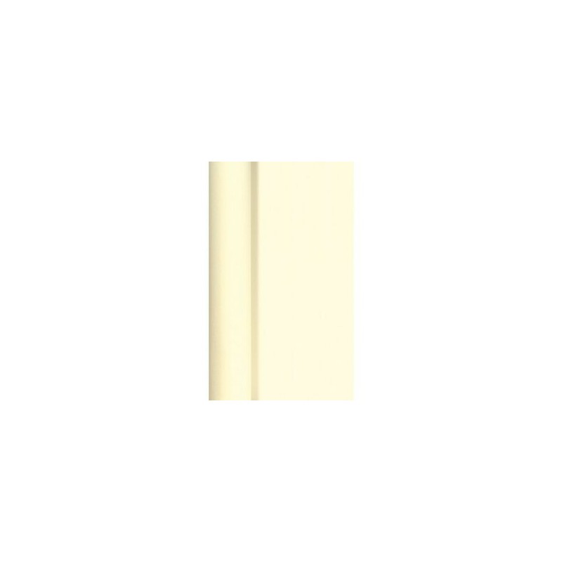 Damast tafelkleed papier118cmx8m creme