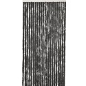 Kattenstaartgordijn 56x180 zwart