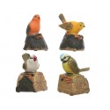 Vogel polyresin L7.5-W6-H10cm