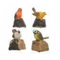 Vogel polyresin L7.5-W6-H10cm