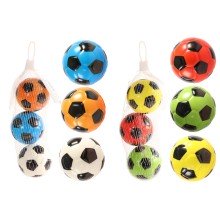 Voetballetjes 3 stuks in net Ø6cm