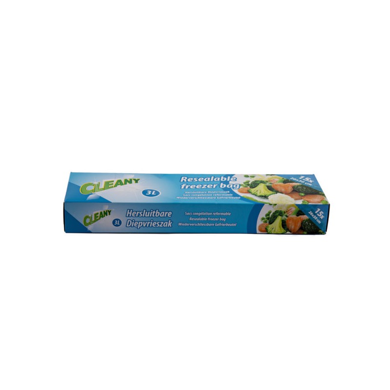Cleany Diepvrieszakken 3ltr 15st