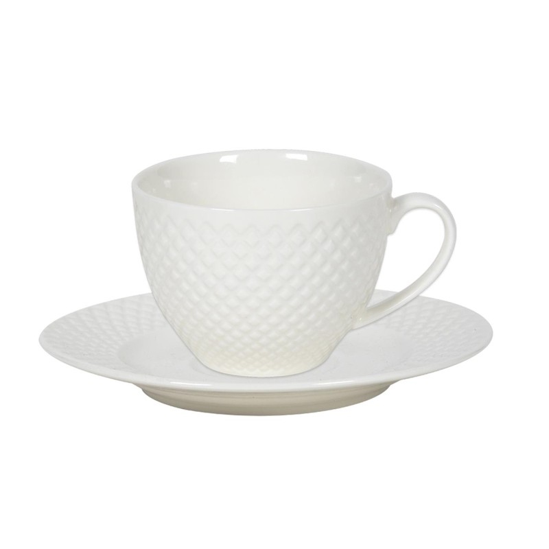 Kop en schotelset Diamond 220ml doos a 6
