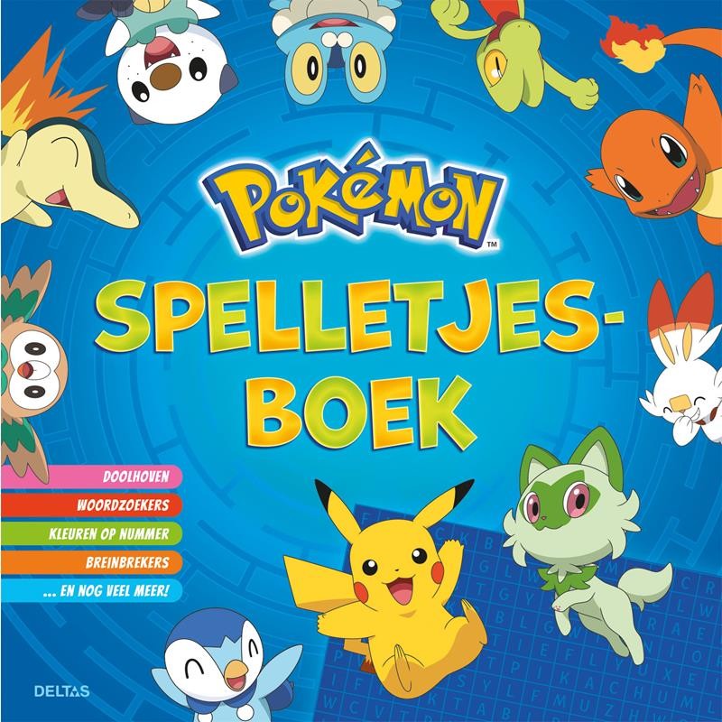 Deltas Pokémon spelletjesboek
