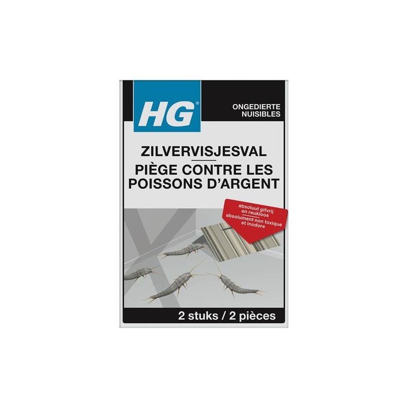 HGX zilvervisjesval doosje a 2 stuks