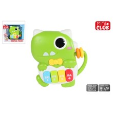 Dino dierenpiano met licht en geluid 15m