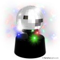 Tafellamp Mini Mirror disco LED roteren