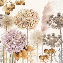 Ambiente Servetten 33cm Dried flowers