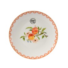 Ontbijtbord perzik porselein Ø20cm