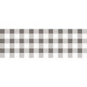 Damast papier 1,20x8m ruit grijs