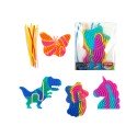 Fun Curly Board mini met 10 slierten