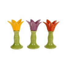 Kandelaar narcis Ø7,5xH13cm