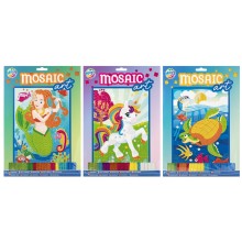 Moxy Mozaïek kunst A4