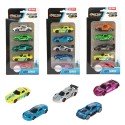 Toi Toys ralley auto&aposs set a 5 metaal