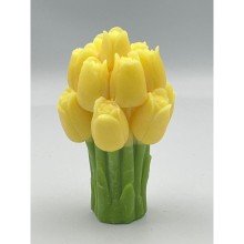 Geur tulpenbosje geel 10x6cm