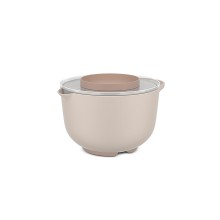 Mepal Beslagkom met spatdeksel 3L chalk