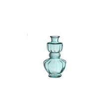 Bellagio vaas glas Ø8,5xH15cm lichtblauw