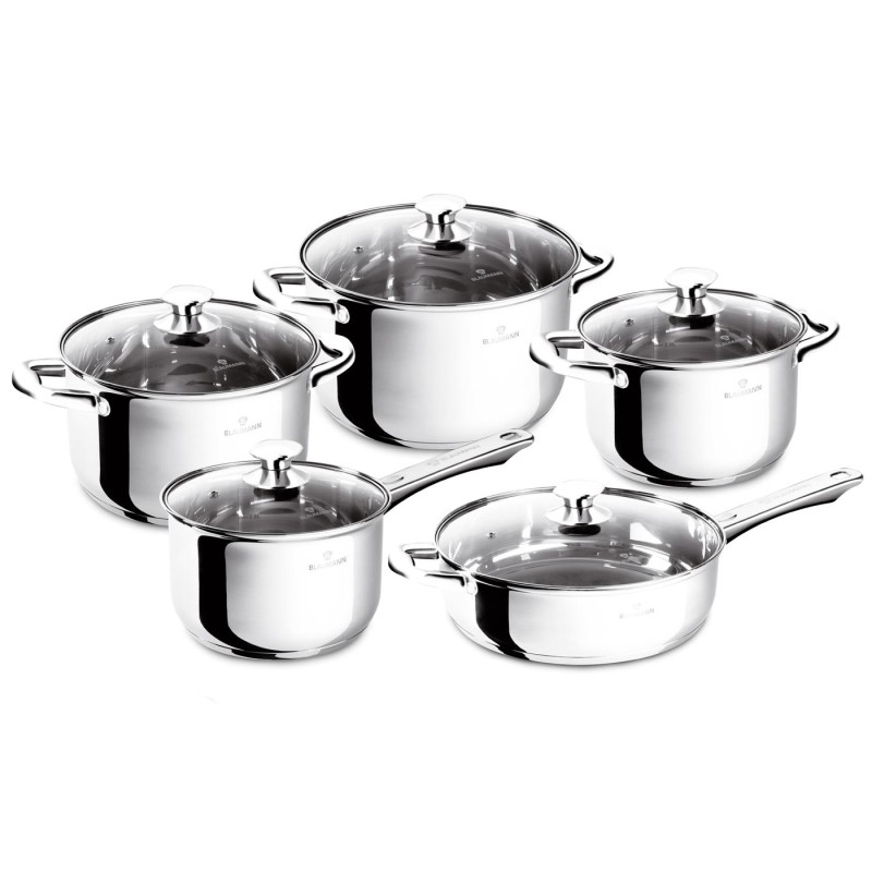 Blaumann Pannenset 10-delig Gourmet Line