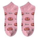 Clayre & Eef Sokken donut roze mt 36-41