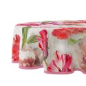 Tafelkleed rond tulpen Ø160cm PVC
