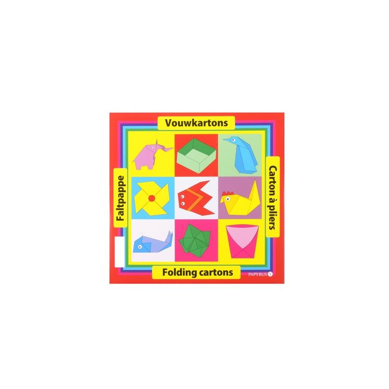 Vouwkartons 12x12cm 40 vel