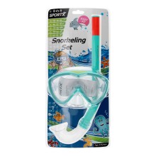 Kinder Snorkelset Blauw