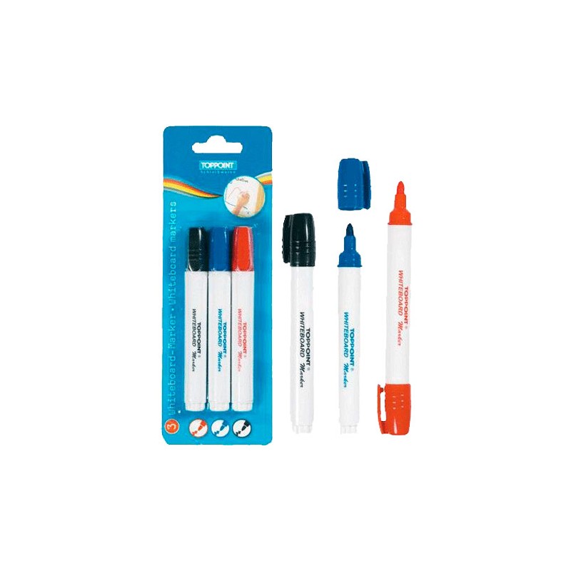 Whiteboard-Markers, 3st.