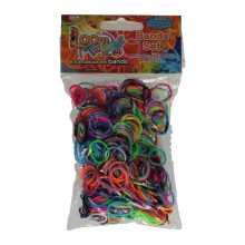 Loombands Neon Mix Set, 600st.