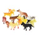 Speelfiguren Katten, 12st.