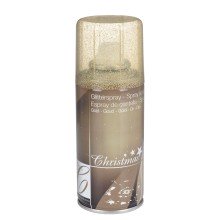 Glitterspray Goudkleurig