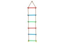 Touwladder met 6 Treden, 2mtr.