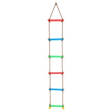 Touwladder met 6 Treden, 2mtr.