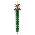 Adventskalender met Kerstfiguur - Rood