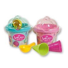 Cup Cake Strandset in Emmer Roze