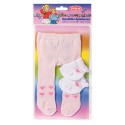 Poppenmaillot met Sokken - Blauw, 35-46 cm