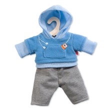 Poppen Jogging Outfit - Roze, 28-33 cm