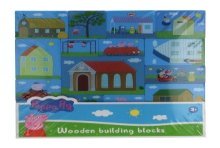 Peppa Pig Houten Bouwblokkenset