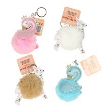 Luxe Sleutelhanger PomPom Dieren, Set van 12st.