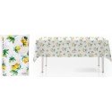 Tafelkleed flanel 130x180cm met citroen print