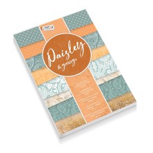 Knutselkarton A5, 32 vellen - Florals & Basics
