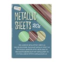 Zelfklevende Metallic Vellen A5 - Set 1