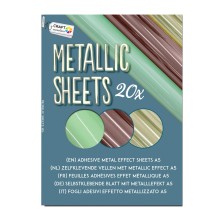 Zelfklevende Metallic Vellen A5 - Set 1
