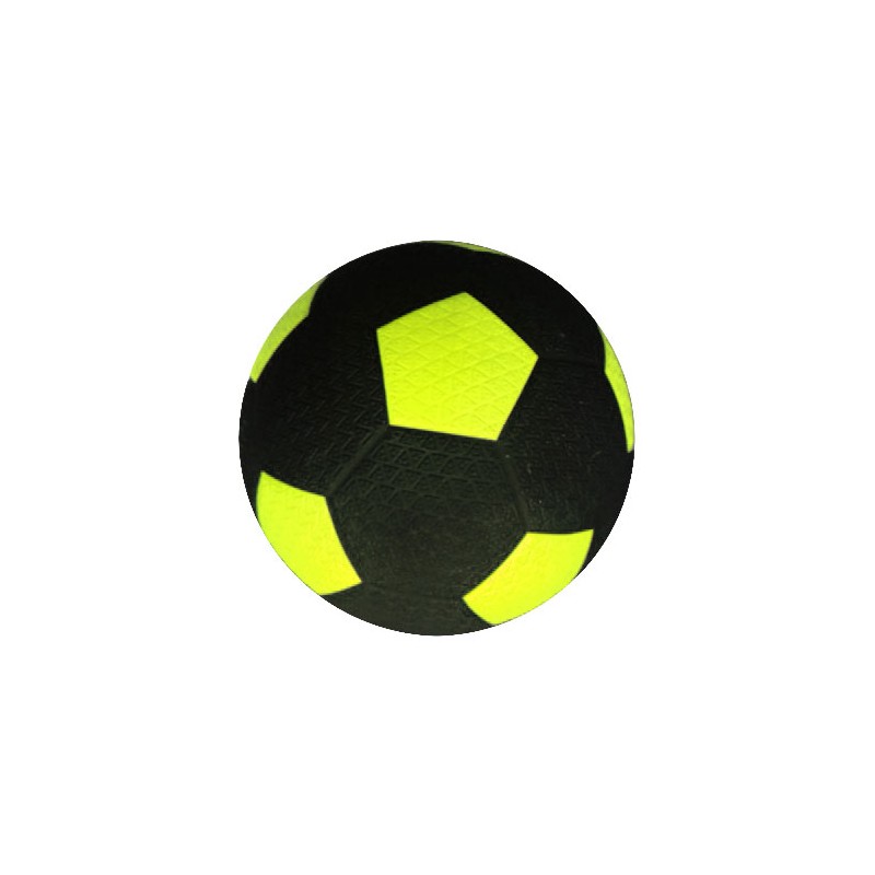 Straatvoetbal Rubber Geel