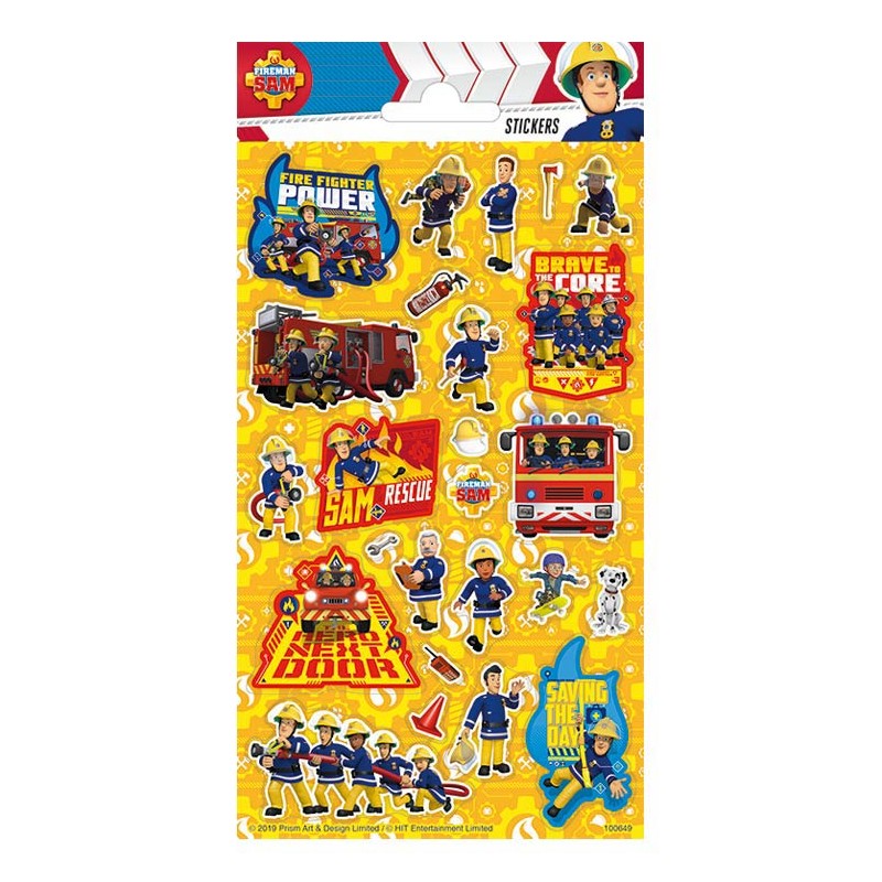 Stickervel Twinkle - Brandweerman Sam