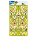 Stickervel met Geur - Appel
