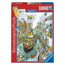 Legpuzzel Stoomboot Sinterklaas, 1000st.