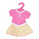 Baby Rose Poppenjurk, 40-45 cm - A
