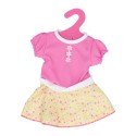 Baby Rose Poppenjurk, 40-45 cm - A