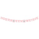 Letterguirlande - Hoera een Meisje