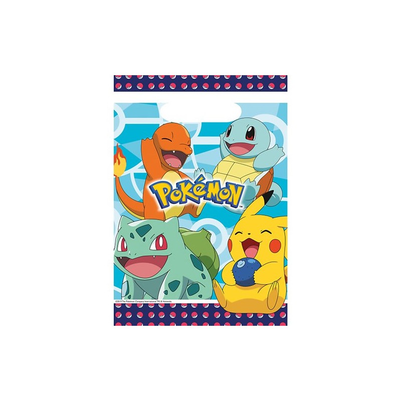 Pokémon Uitdeelzakjes, 8st.